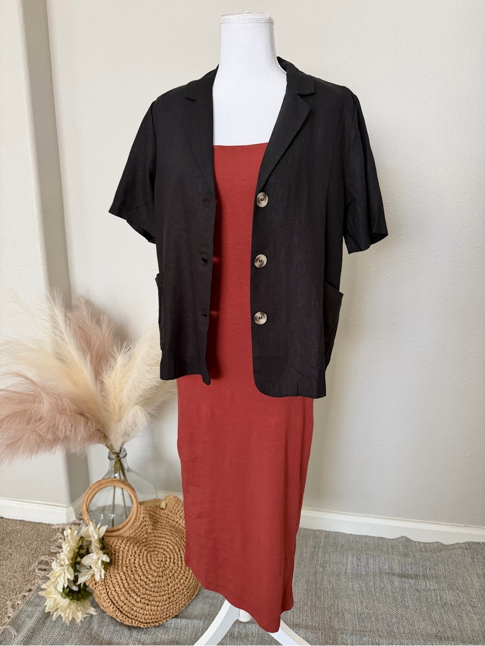 NEW Zenana - Women’s Square Neck Dress - Picture 7 of 12